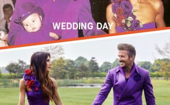 Celebrating 25 Years: David & Victoria Beckham’s Wedding Day Highlights with Their 4-Month-Old Son as Ring Bearer