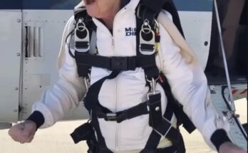 My Grandmother Wanted to Skydive at 60 – What She Did in the Air Shocked Everyone