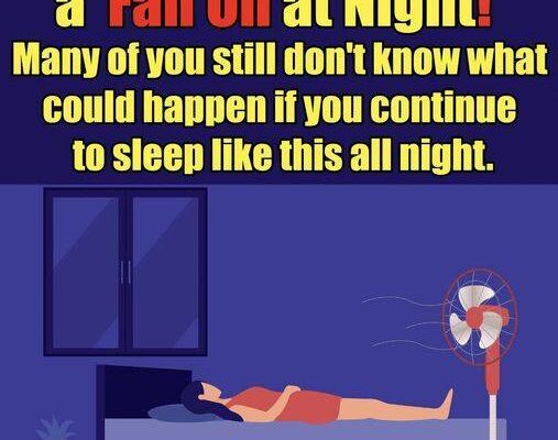 Why using a fan at night can disrupt your sleep