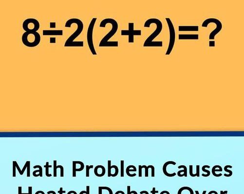 Math Problem Causes Controversy As People Disagree How To Solve It